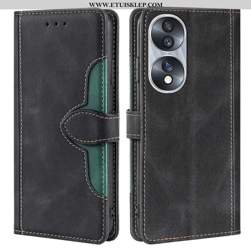 Etui Folio do Honor 70 Dwukolorowy Kwiatowy